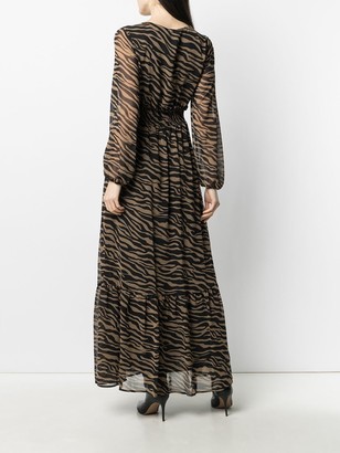 Liu Jo Zebra-Print Stud-Embellished Dress