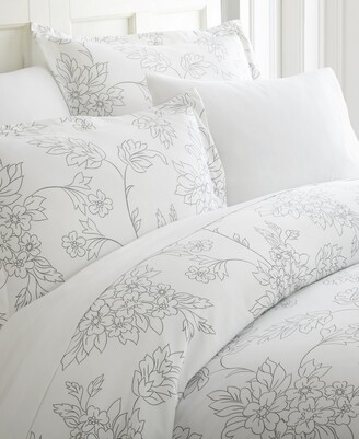IENJOY HOME Elegant Designs Patterned Duvet Cover Set by The Home Collection, King/Cal King