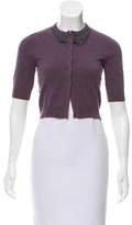 Thumbnail for your product : Brunello Cucinelli Embellished Cashmere Cardigan