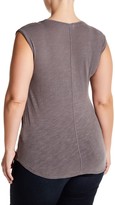 Thumbnail for your product : Barefoot Dreams Cap Sleeve Tee (Plus Size)
