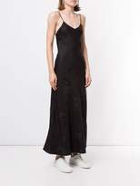 Thumbnail for your product : BLAZÉ MILANO Satin-Jacquard Slip Dress