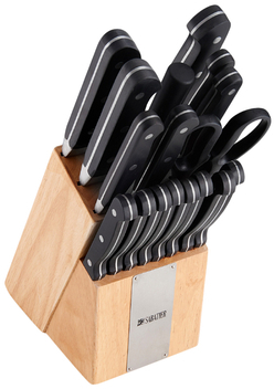 Sabatier Forged Stainless Steel Knife Set (18 PC)