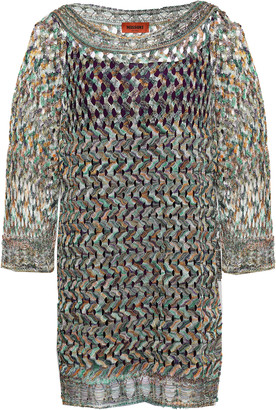 Missoni Open-knit Mini Dress