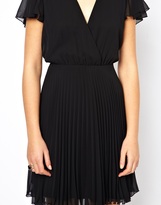 Thumbnail for your product : ASOS Pleated Frill Skater Dress