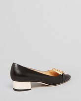 Thumbnail for your product : Kate Spade Square Toe Loafer Pumps - Madras