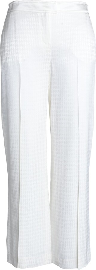Karl Lagerfeld Paris Women's Metallic-Stripe Drawstring Pants - Black/  Silver - ShopStyle