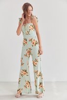 Thumbnail for your product : Flynn Skye Bardot Floral Button-Down Jumpsuit