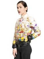 Thumbnail for your product : Moncler Alisia Nylon Floral Jacket