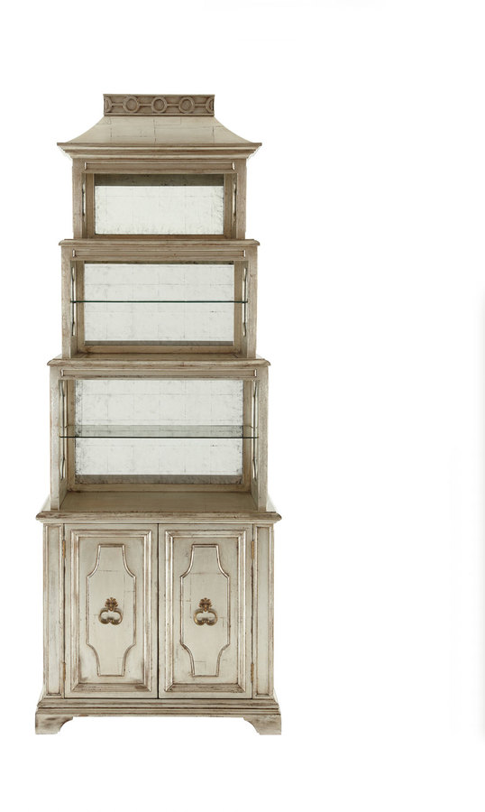 JohnRichard Collection Lexington Office Furniture & Pagoda Etagere
