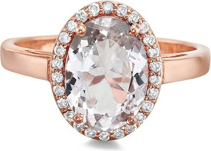 Forever Creations USA Inc. Forever Creations 14K Rose Gold 0.19 Ct. Tw. Diamond Ring