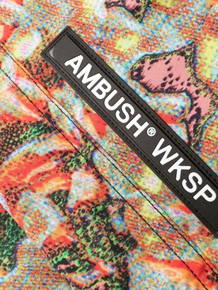 Ambush WKSP abstract-print swimming shorts