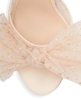 Thumbnail for your product : Kate Spade Bridal Sparkle Tulle & Leather Slingback Sandals