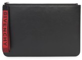 Thumbnail for your product : Givenchy 4G Wrist Strap Large Zipped Pouch