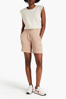 Thumbnail for your product : Derek Lam 10 Crosby Ribbed silk-blend shorts