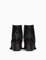 Thumbnail for your product : Calvin Klein applique ankle boot in calf leather