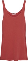 Thumbnail for your product : James Perse The Daily ribbed stretch-cotton tank