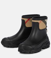 Thumbnail for your product : Burberry Vintage Check rain boots