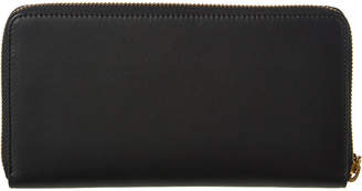 Givenchy Leather Zip Around Wallet