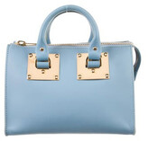 Thumbnail for your product : Sophie Hulme Leather Handle Bag Blue
