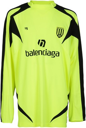 Balenciaga Soccer Long-Sleeved T-Shirt