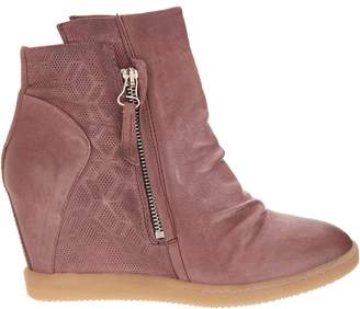 Miz Mooz Leather Wedge Ankle Boots - Alexandra