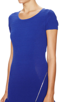 Thumbnail for your product : Maje Deca Ribbed Zipper Trim Dress