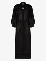 Thumbnail for your product : BOTEH Black Zofie Smock Midi Dress
