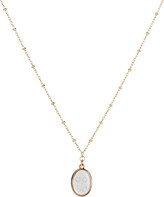 Thumbnail for your product : Brinker & Eliza Nona Oval Pendant Necklace