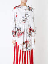 Thumbnail for your product : Antonio Marras floral print tunic