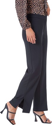 Bamans Women's Bootcut Pull-On Dress Pants Office Business Casual Yoga Work