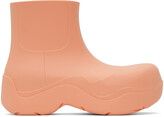 Thumbnail for your product : Bottega Veneta Pink Puddle Ankle Boots