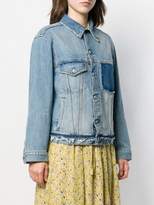 Thumbnail for your product : Zadig & Voltaire Zadig&Voltaire Klausi Dirty denim jacket