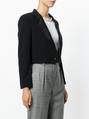Max Mara cropped fitted blazer