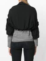 Thumbnail for your product : Comme des Garcons Pre-Owned tie neck ruffle shrug