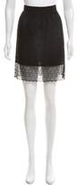 Thumbnail for your product : Marc Jacobs Embroidered Knee-Length Skirt w/ Tags