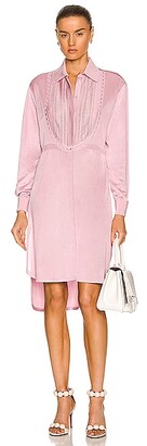 Alaia Edition 1993 Tailored Shirt Dress in Pink