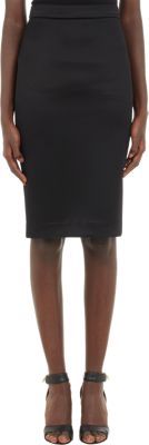 Givenchy Double Jersey Pencil Skirt