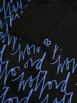 Thumbnail for your product : Wolford Aurora monogram knit leggings