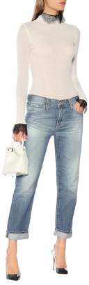 AG Jeans The Ex-Boyfriend Slim high-rise jeans