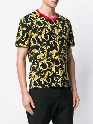 Versace baroque patterned T-shirt