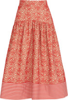 Adalet Cotton-Blend Midi Skirt 