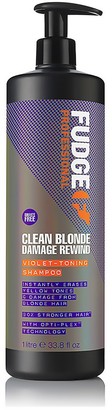 Fudge Professional Fudge Clean Blonde Damage Rewind Shampoo 1000ml