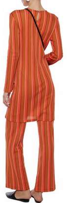 Simon Miller Capo Striped Cotton-blend Mini Dress