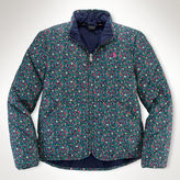 Thumbnail for your product : Ralph Lauren Floral Diamond-Quilted Coat