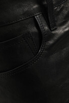 Thumbnail for your product : J Brand Ruby Cropped Leather Slim-leg Pants