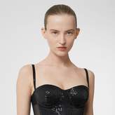 Thumbnail for your product : Burberry Mesh Panel Sequinned Bodice