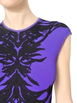Thumbnail for your product : Alexander McQueen Viscose Jacquard Knit Dress
