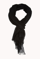 Thumbnail for your product : Forever 21 Ornate Lace-Trimmed Scarf