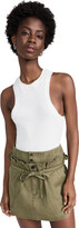 Thumbnail for your product : Marissa Webb Stretch Waffle Slim Knit Tank
