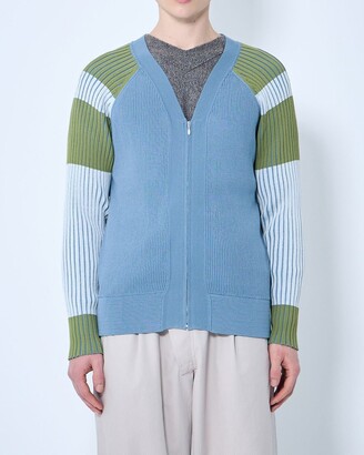 KIKO KOSTADINOV Gray Levi's Edition Jersey Cardigan - ShopStyle